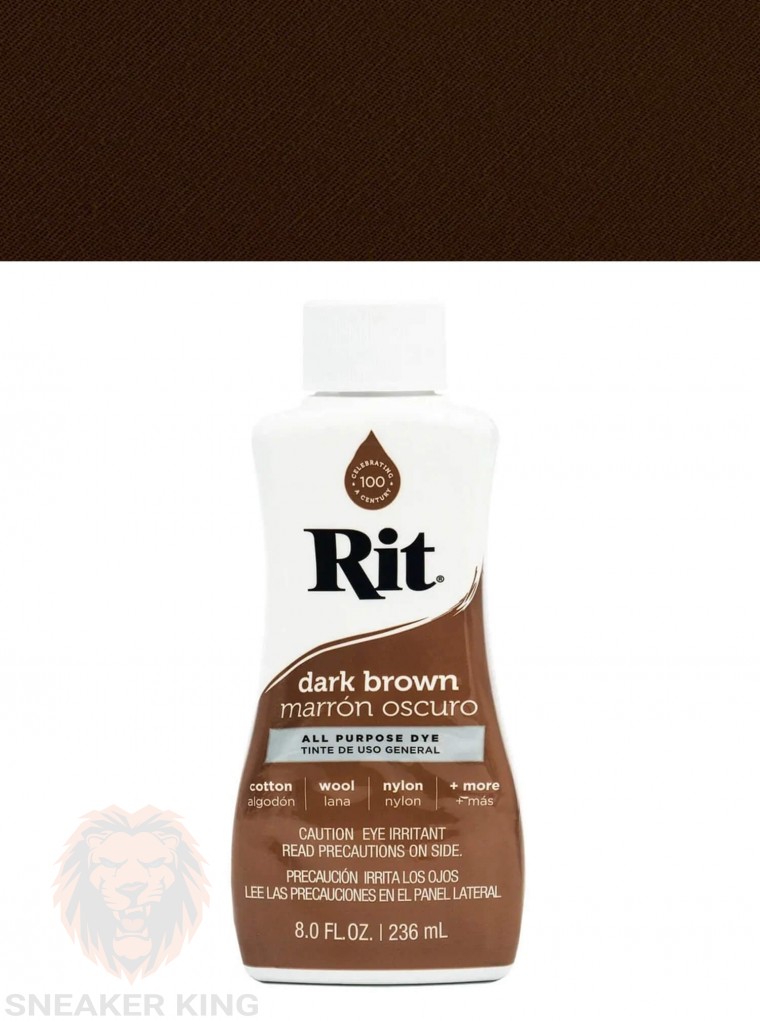 Барвник для натуральних тканин RIT All-Purpose Dye Dark Brown (темно коричневий), 236 мл